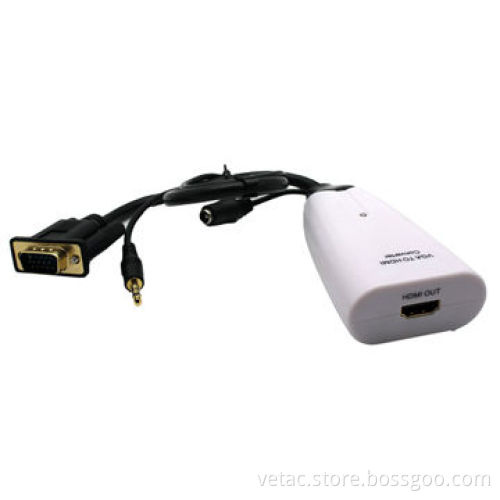VGA + Audio to HDMI Converter